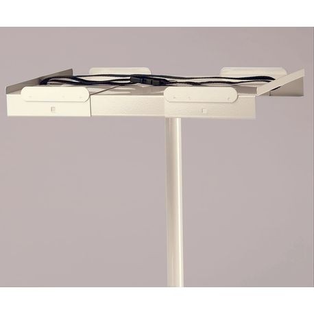 Standard Defib Corner Shelf Unit