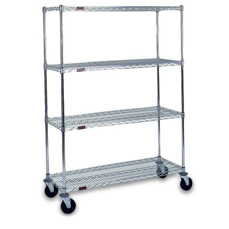 Mobile Wire Shelving Units