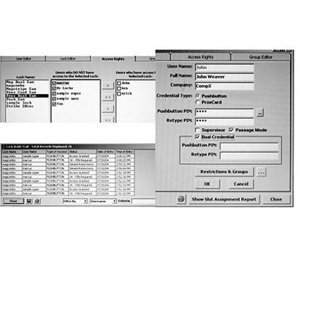 Auto-Locking Cart Software